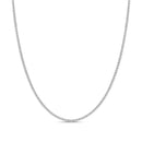 14K White Gold 3.0 Cttw Diamond Tennis Necklace