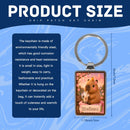 Personalized Capybara Keychain with Name - Kawaii Capybara Boba Tea Design on Silver Stainless Steel Rectangle Charm - Cute Gift for Teen Girls
