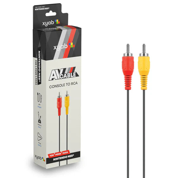 AV Composite Cable For Nintendo NES (from XYAB)