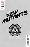 New Mutants 25 Unknown Comics Derrick Chew Exclusive Virgin Var (04/27/2022) (05/11/2022) (05/18/2022)