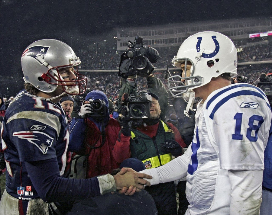 Tom Brady and Peyton Manning 8