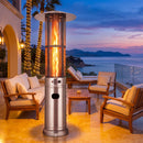 Propane Patio Heater with Glass Tube & Tilt Protection