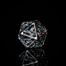 NYCC Exclusive Sterling Silver Dice Set - Blue