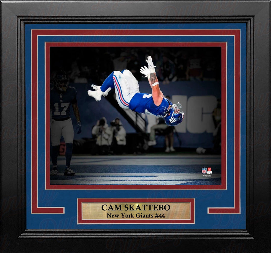 Cam Skattebo Touchdown Celebration Backflip New York Giants 8
