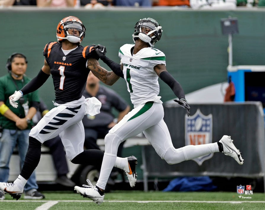 Ahmad 'Sauce' Gardner in Action New York Jets 8