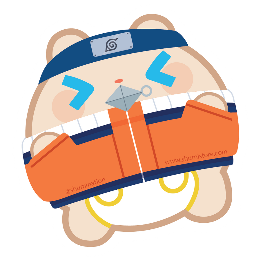 Shumi Mascot: Naruto - Naruto Uzumaki Sticker