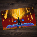 Alone Against the Onslaught Playmat