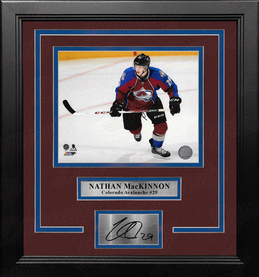 Nathan MacKinnon in Action Colorado Avalanche 8