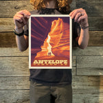 Antelope Canyon, AZ (American Travel) Art Print