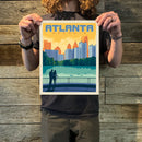 Atlanta, GA: Piedmont Park (American Travel) Art Print