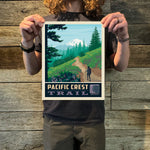 Pacific Crest Trail (American Travel) Art Print