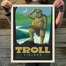 Finland: Troll (Legends & Monsters) Art Print