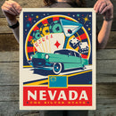 Nevada (State Pride) Art Print