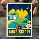 Mississippi (State Pride) Art Print