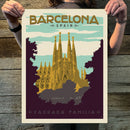 Spain: Barcelona (World Travel) Art Print