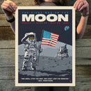 First Man on the Moon (Space Travel) Art Print