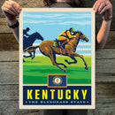 Kentucky (State Pride) Art Print