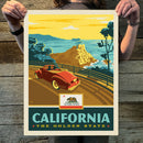 California (State Pride) Art Print