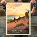 Indiana Dunes National Park: Daybreak (63 National Parks) Art Print