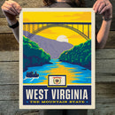 West Virginia (State Pride) Art Print