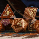 Navajo Red Jasper Stone Dice Set - Dice Around the World Collection