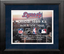 NBA Basketball Photo Picture Frame Kit - Indiana Pacers (Navy Matting, White Trim)
