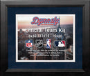 Los Angeles Rams Throwback Custom NFL Football 8x10 Picture Frame Kit (Multiple Colors)