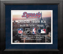 Los Angeles Rams Throwback Custom NFL Football 16x20 Picture Frame Kit (Multiple Colors)