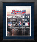 NBA Basketball Photo Picture Frame Kit - Indiana Pacers (Navy Matting, White Trim)