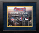 NBA Basketball Photo Picture Frame Kit - Indiana Pacers (Navy Matting, Yellow Trim)