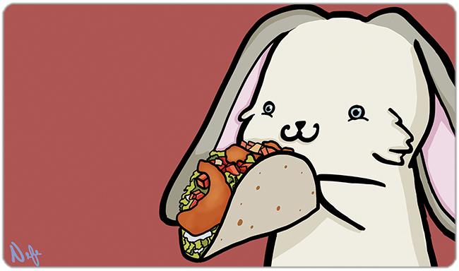 Taco Bunny Playmat