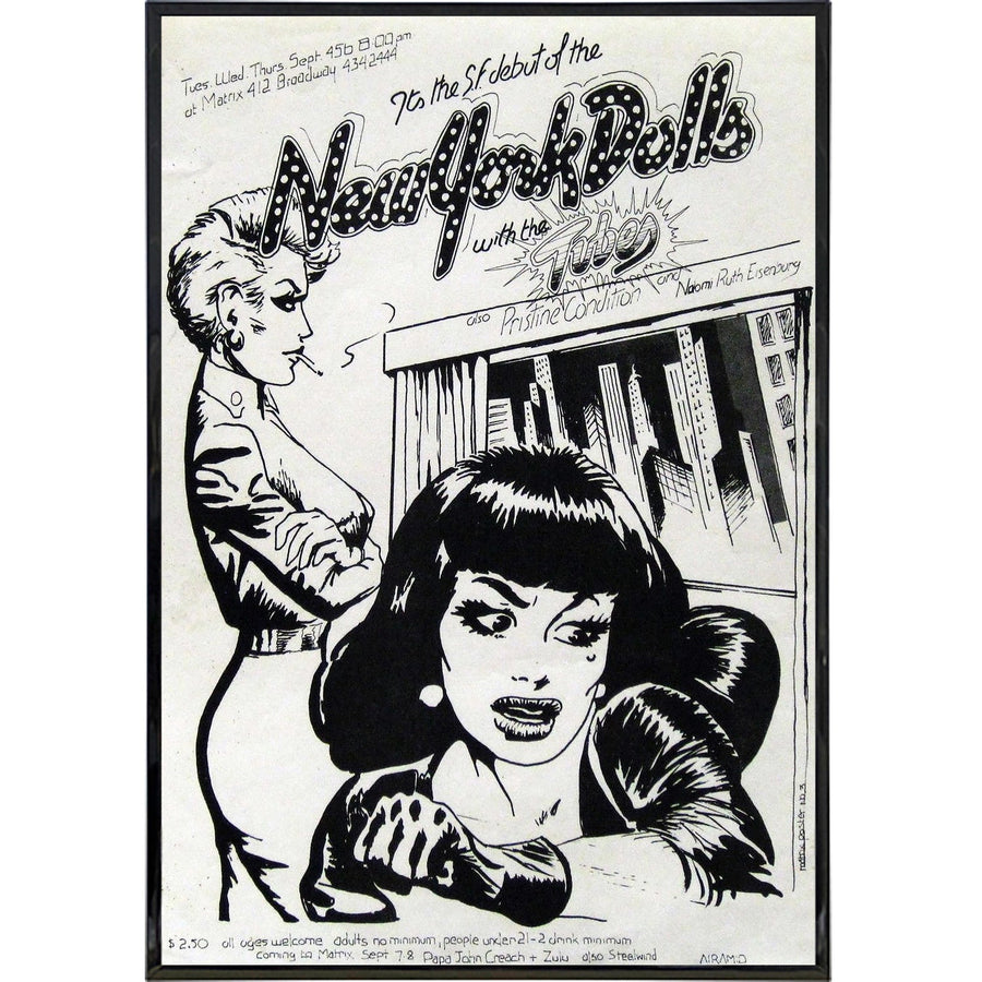 New York Dolls Show Poster Print