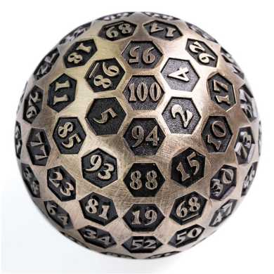 45mm Metal D100 - Inscribed Bronze