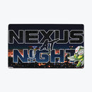 Nexus at Night Logo and Copystar Playmat