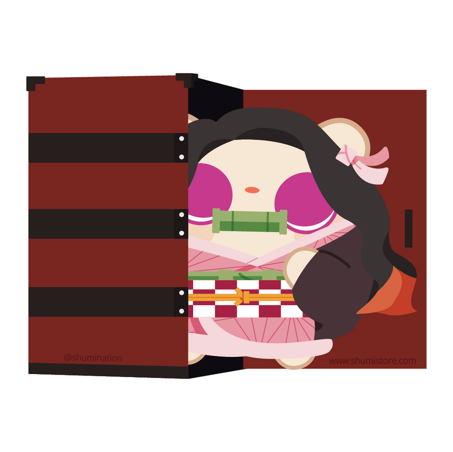 Shumi Mascot: Demon Slayer: Kimetsu no Yaiba - Nezuko Kamado Sticker