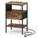 Desktop Organizer 6-Tier Mini Storage Rack with 2 Removable Shelves