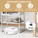 Nightstand with Flip up Door Storage Shelf