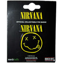 Nirvana Band Logo Pin Badge