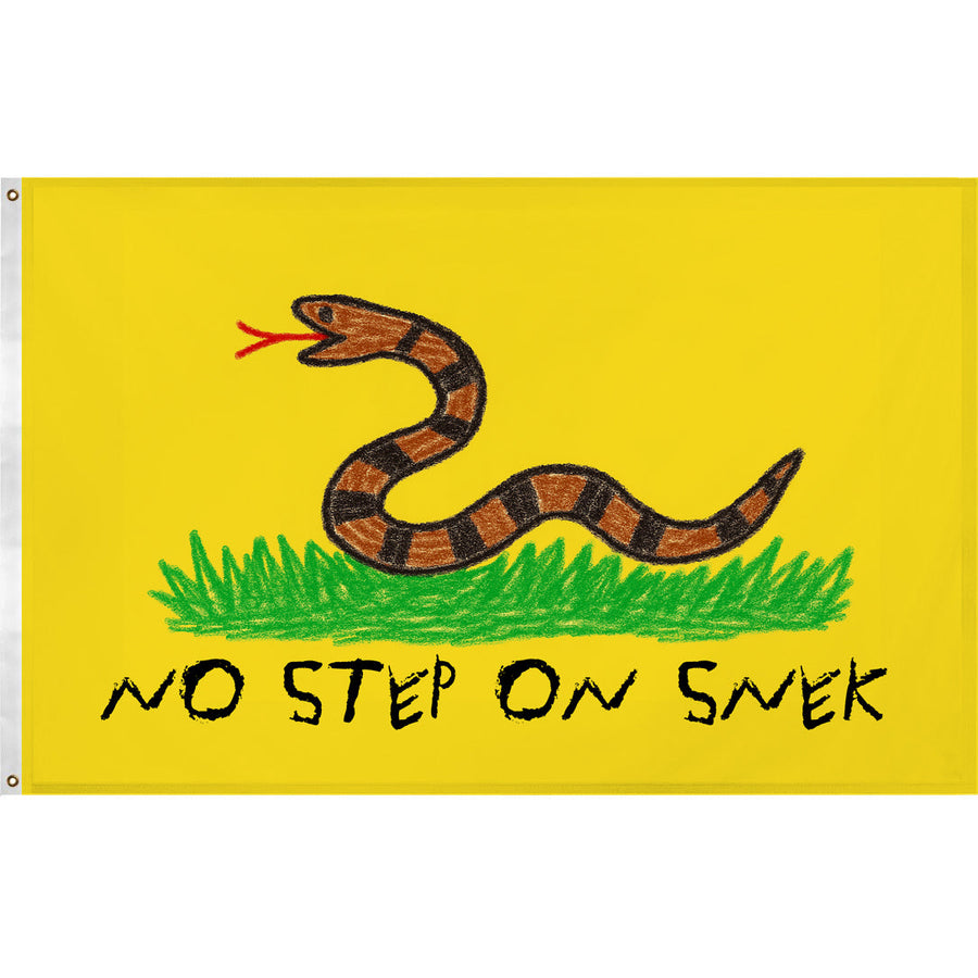 No Step On Snek Flag