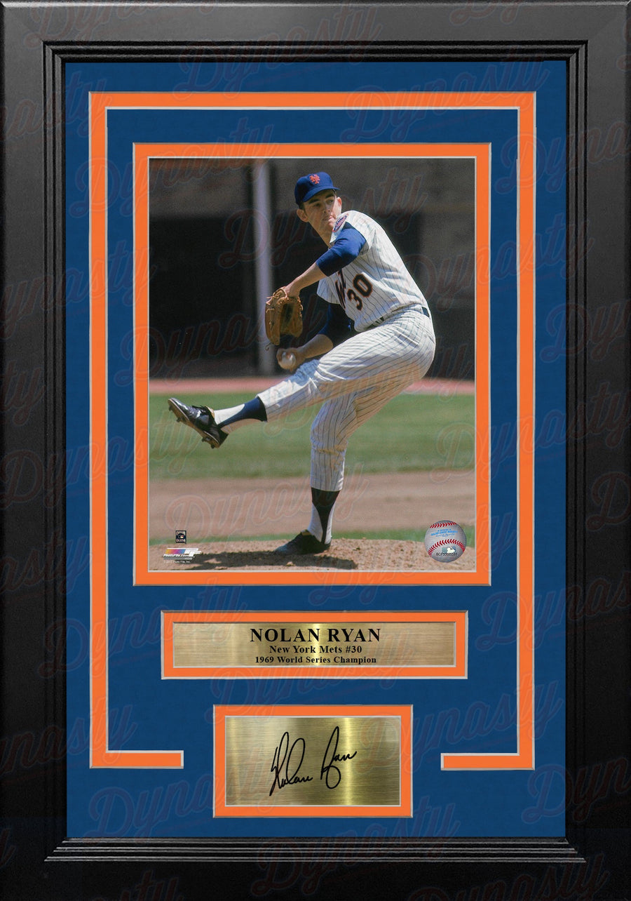 Nolan Ryan in Action New York Mets 8