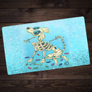 Skeleton Labrador Playmat