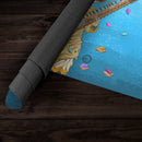 The Indian Sitar Player Playmat