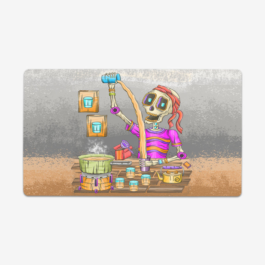 The Indian Tea Man Hustle Playmat
