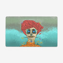 The Red Rural Turban Playmat
