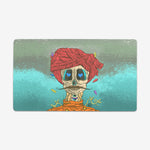 The Red Rural Turban Playmat