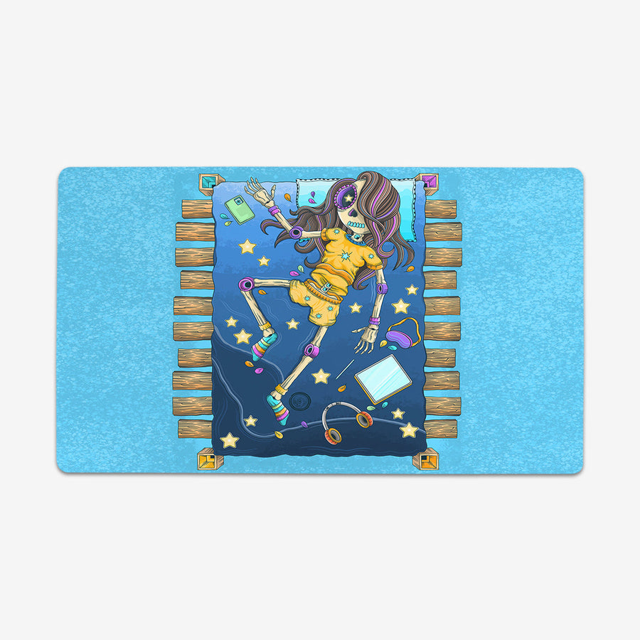 The Skeleton Artist Dreamer Playmat