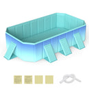 Portable Above Ground Swimming Pool with 8 Support Panels
