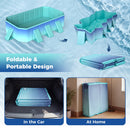 Portable Above Ground Swimming Pool with 24 Wall Panels