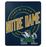 Notre Dame Fighting Irish 50" x 60" Campaign Fleece Blanket