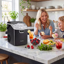 Nugget Ice Maker Countertop with Audible Ice Full Alarm